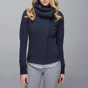 Lululemon Karmacollected Jacket
Heathered Inkwell / Inkwell $108 Retail